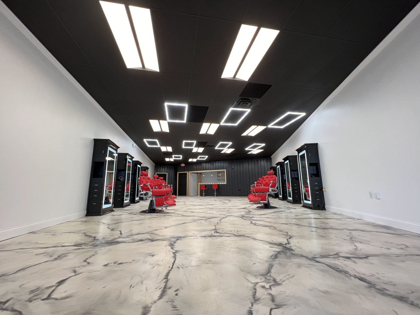 Macomb Barbershop build