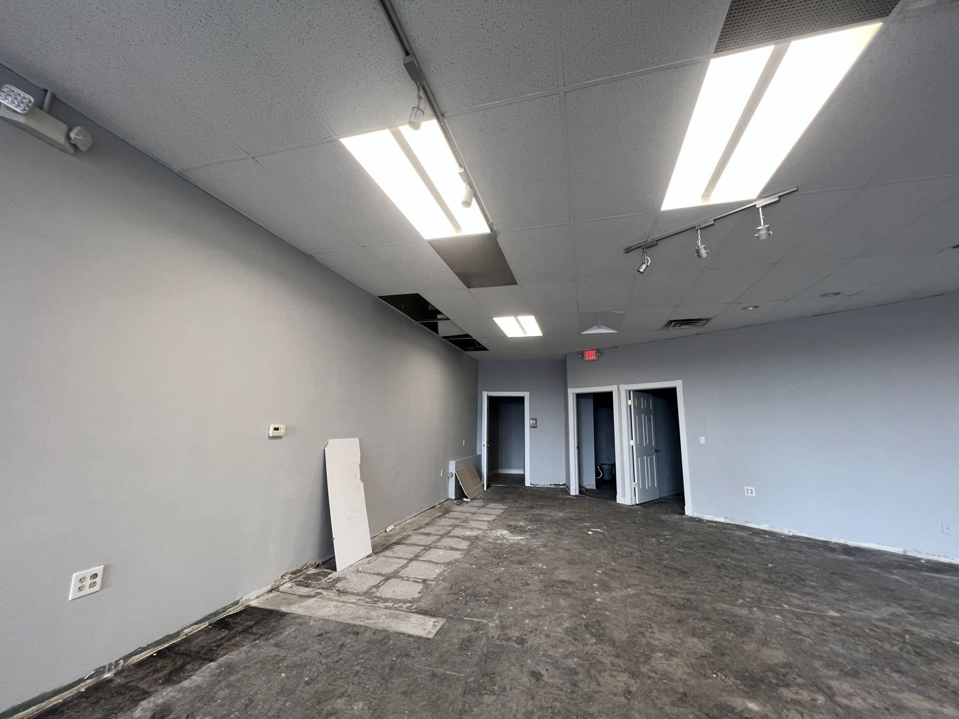Before: Shop floor before, Macomb