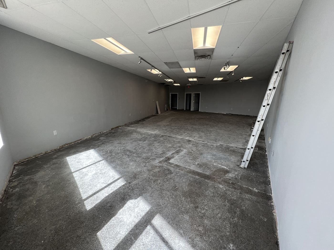 Before: Shop floor, second view before, Macomb