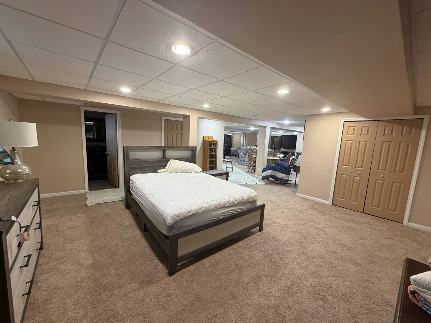 Before: Bedroom before, Macomb Township