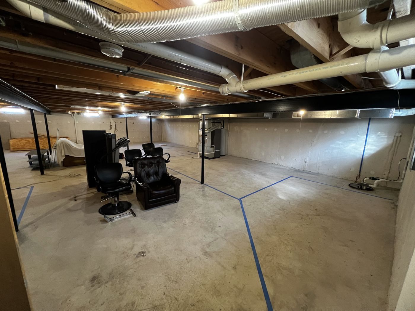 Before: Main room before, Macomb